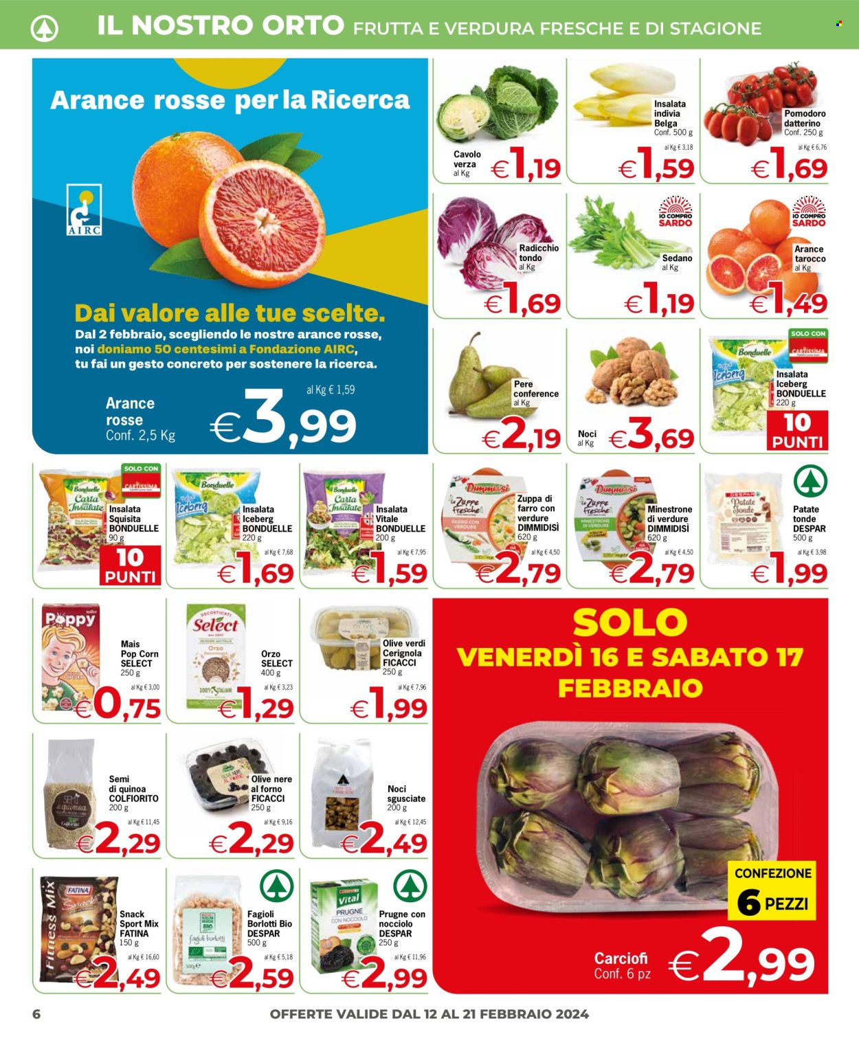 Leták Eurospar - 12.2.2024 - 21.2.2024. Strana 6