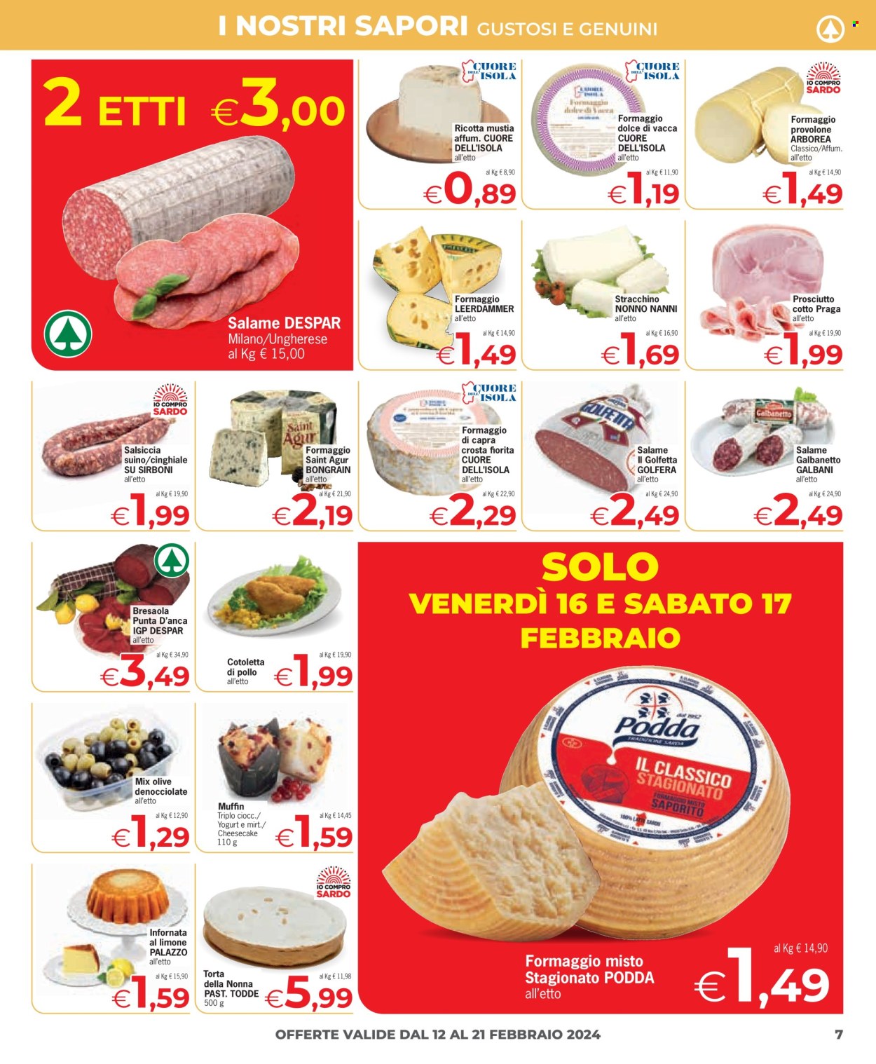 Leták Eurospar - 12.2.2024 - 21.2.2024. Strana 7