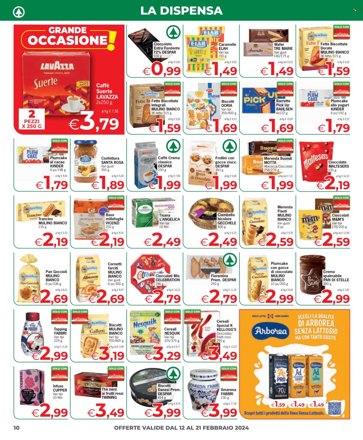 Volantino Eurospar - 12/2/2024 - 21/2/2024. Pagina 10