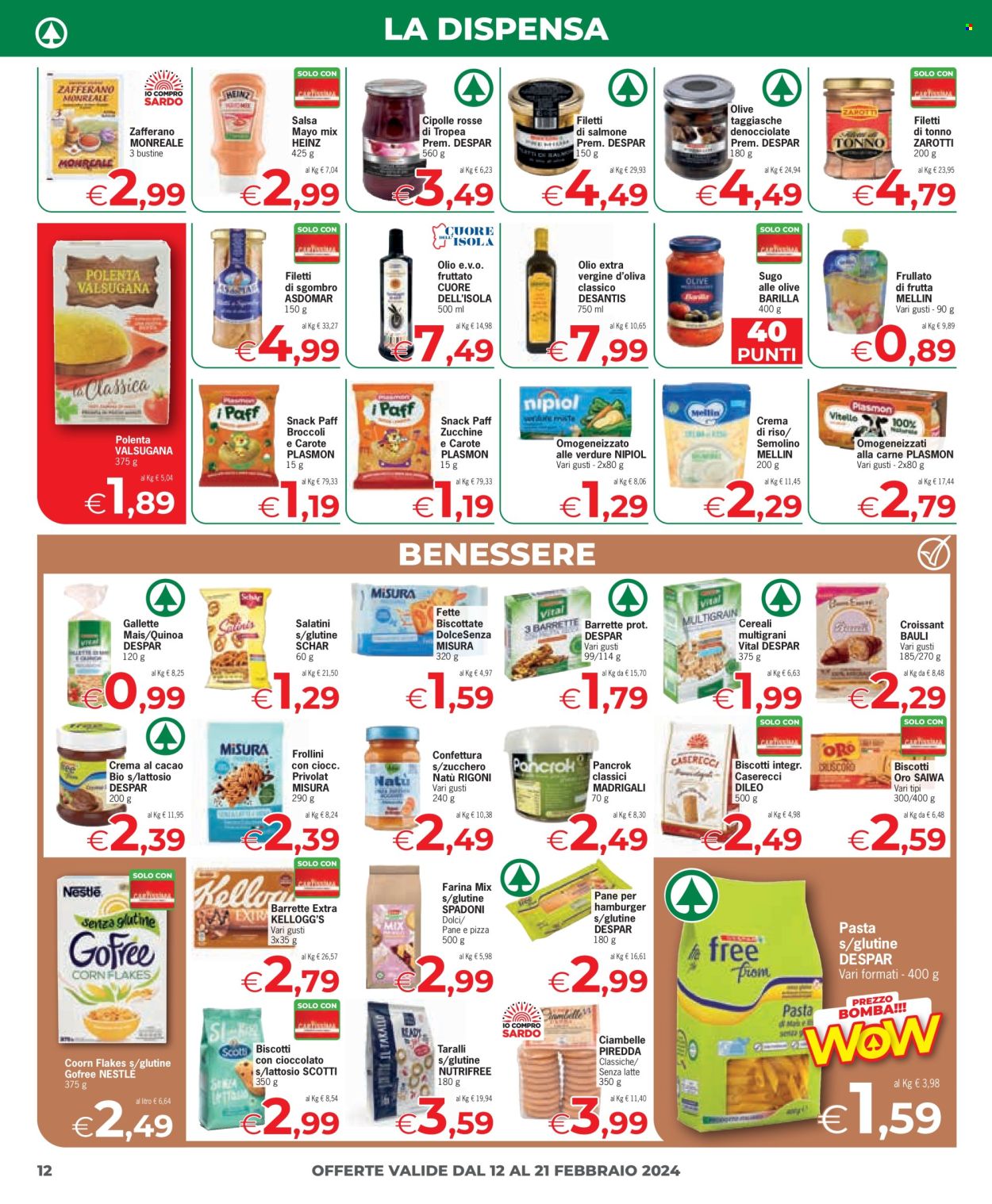 Leták Eurospar - 12.2.2024 - 21.2.2024. Strana 12
