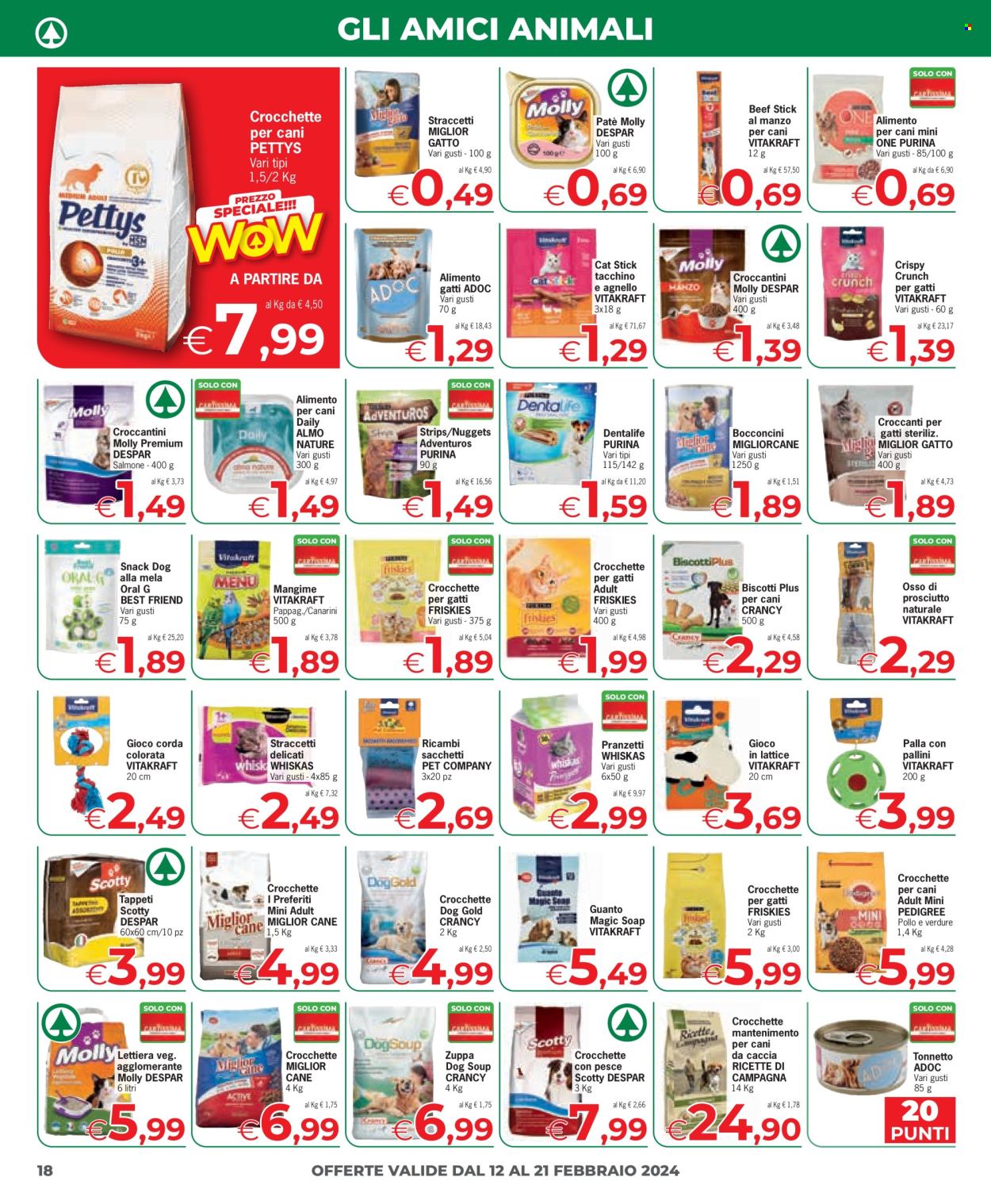 Leták Eurospar - 12.2.2024 - 21.2.2024. Strana 18
