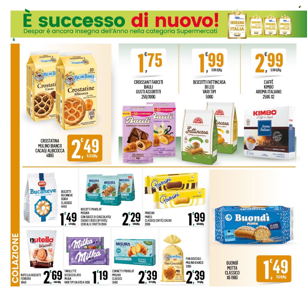Volantino Despar - 15/2/2024 - 25/2/2024. Pagina 8
