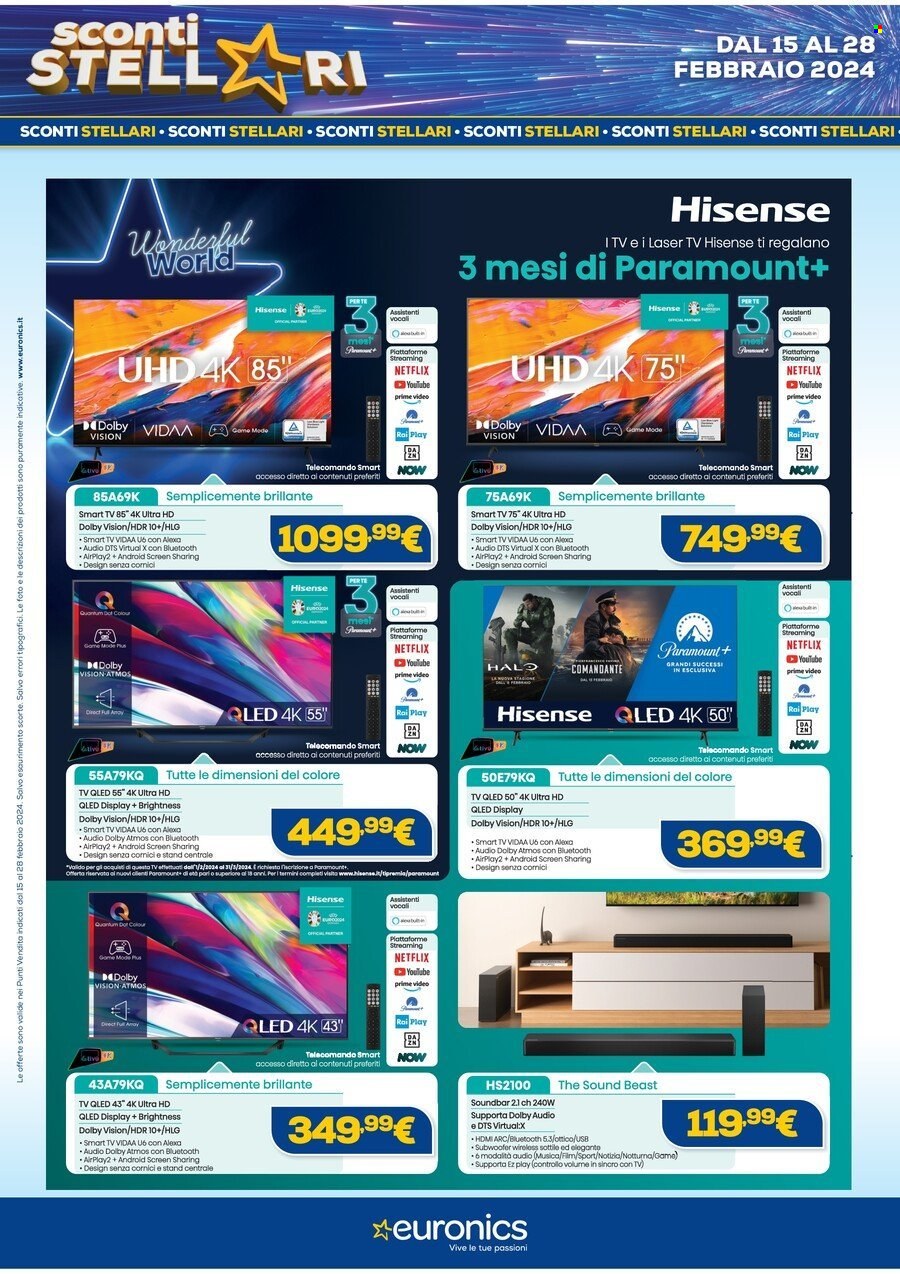Volantino Euronics - 15/2/2024 - 28/2/2024. Pagina 2