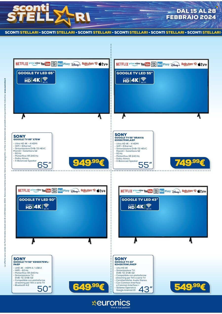 Volantino Euronics - 15/2/2024 - 28/2/2024. Pagina 4