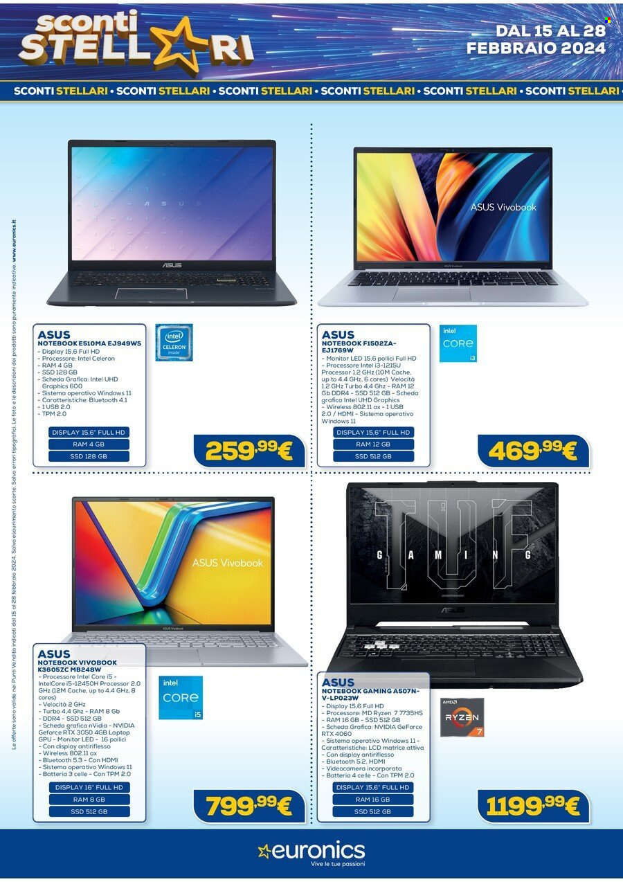 Volantino Euronics - 15/2/2024 - 28/2/2024. Pagina 6