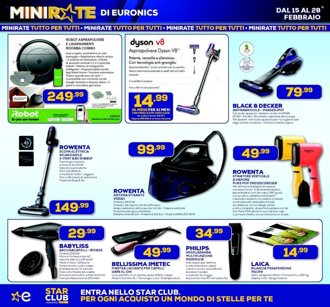 Volantino Euronics - 15/2/2024 - 28/2/2024. Pagina 8