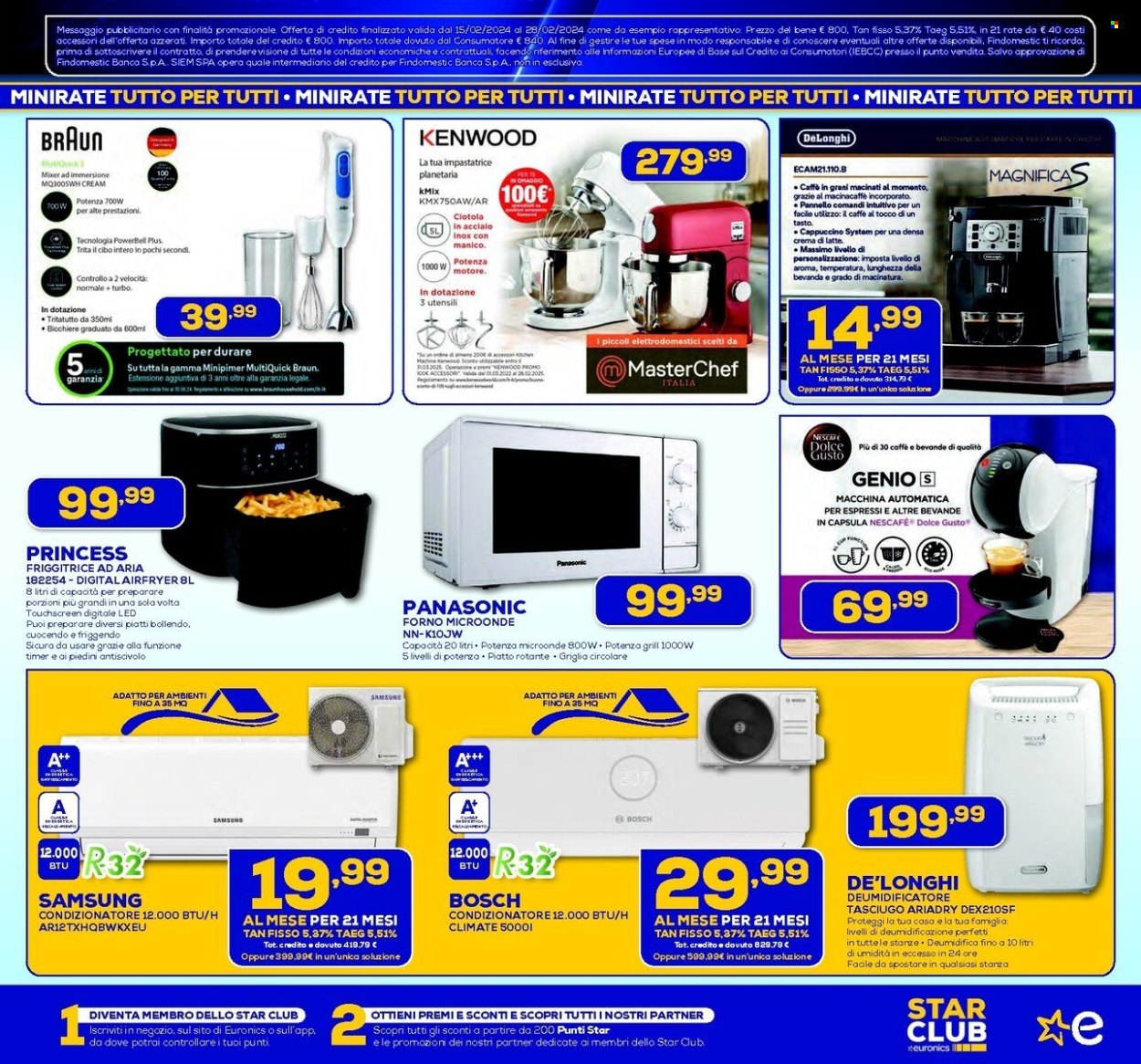 Volantino Euronics - 15/2/2024 - 28/2/2024. Pagina 9