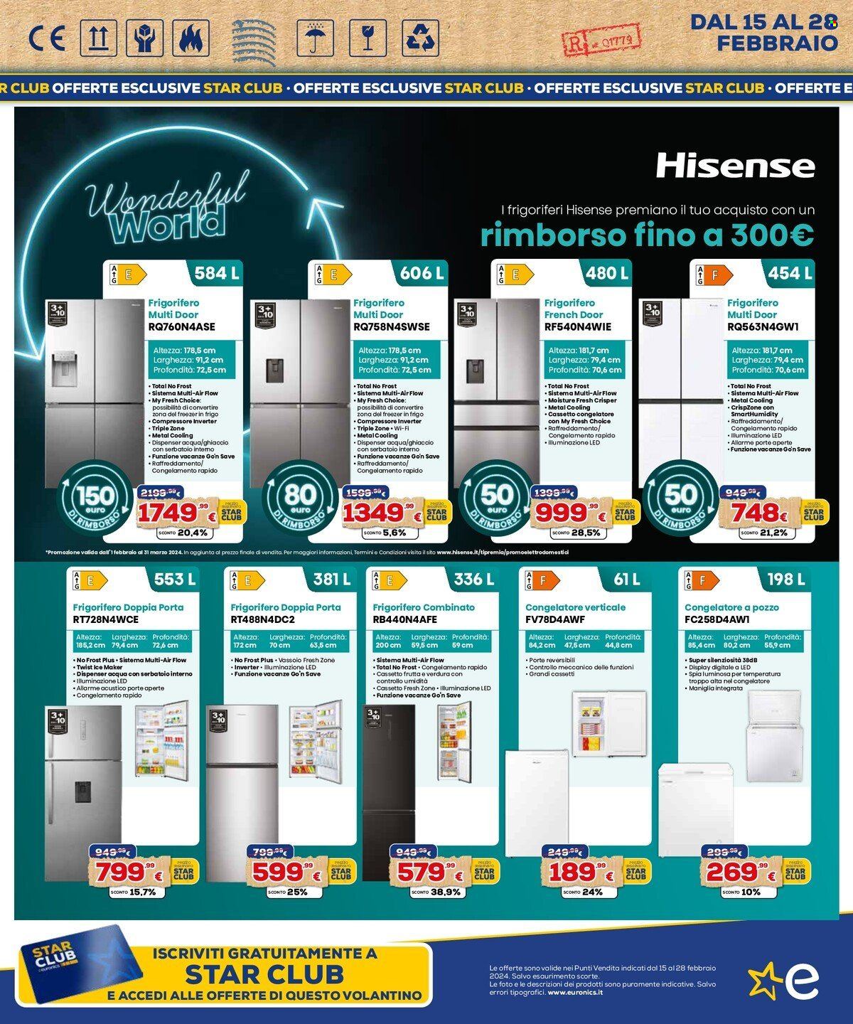 Volantino Euronics - 15/2/2024 - 28/2/2024. Pagina 13