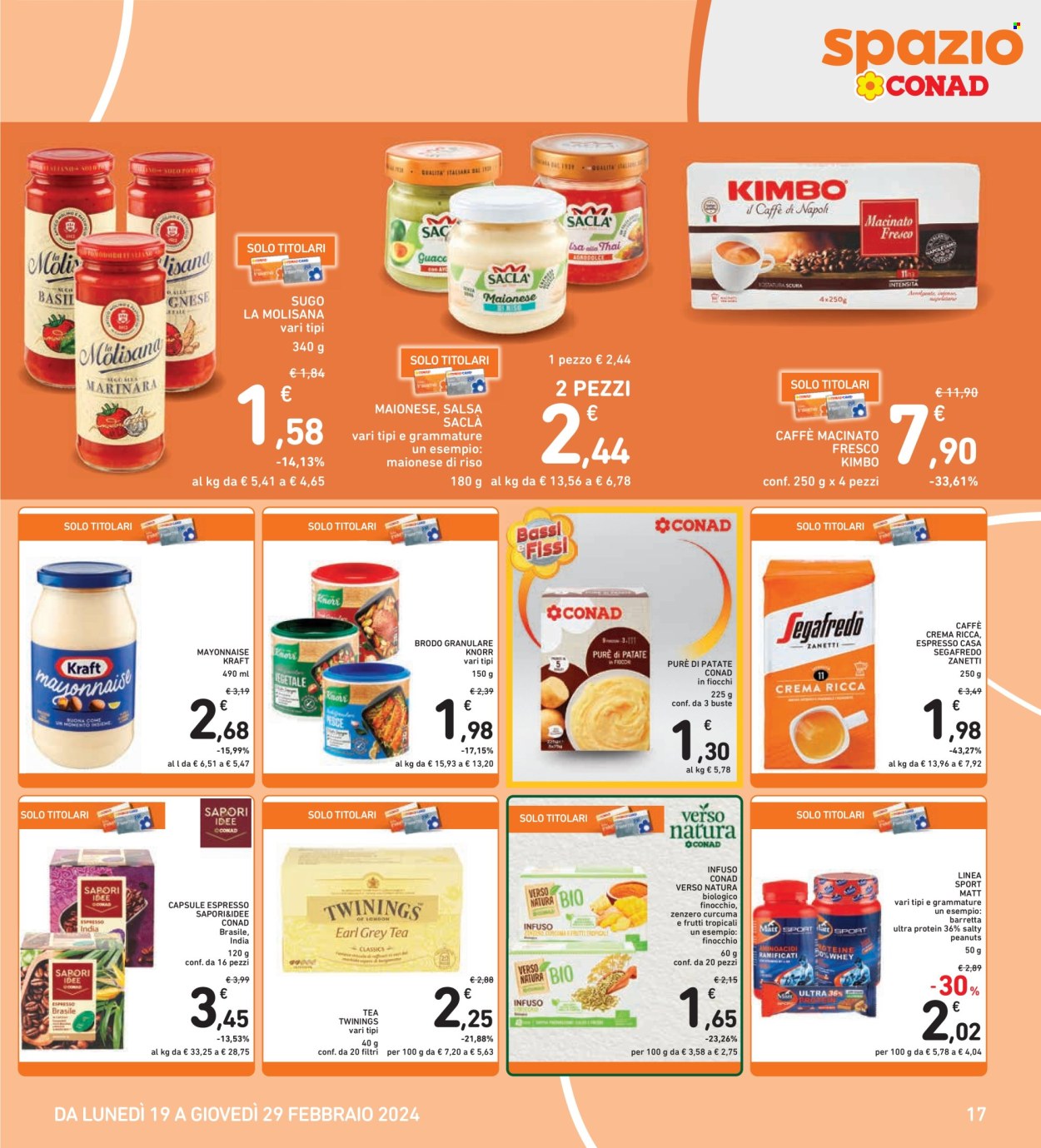 Volantino Spazio Conad - 19/2/2024 - 29/2/2024. Pagina 17