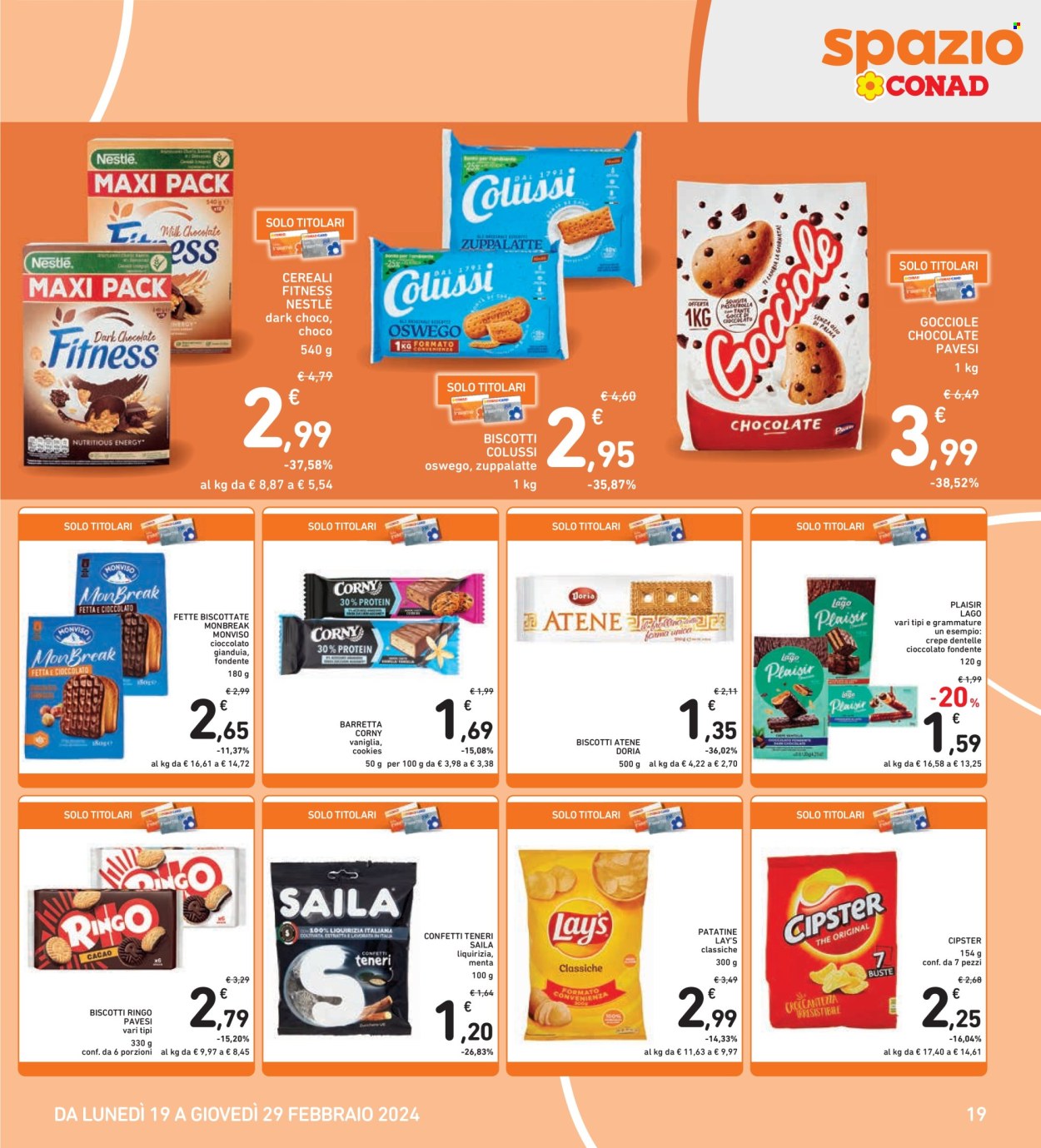 Volantino Spazio Conad - 19/2/2024 - 29/2/2024. Pagina 19