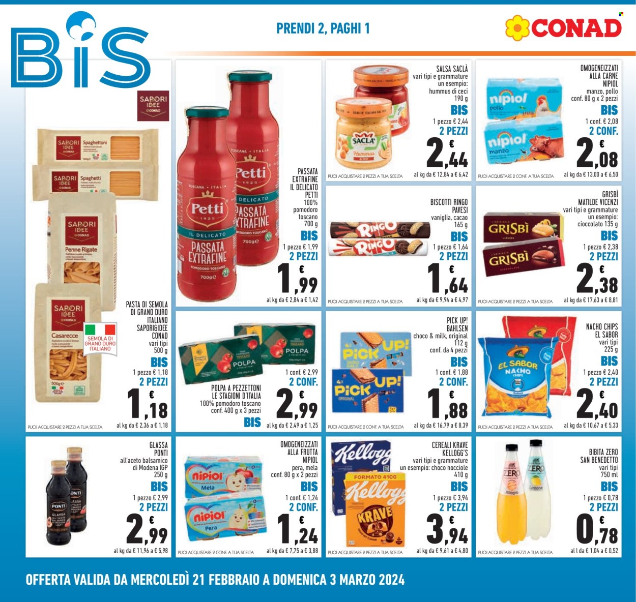 Volantino Conad - 21/2/2024 - 3/3/2024. Pagina 4