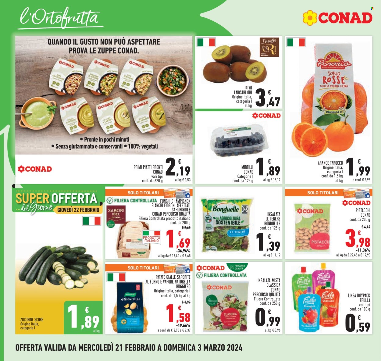 Volantino Conad - 21/2/2024 - 3/3/2024. Pagina 12
