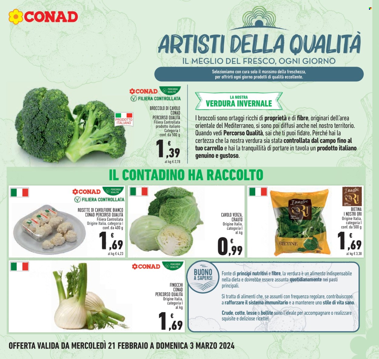 Volantino Conad - 21/2/2024 - 3/3/2024. Pagina 13