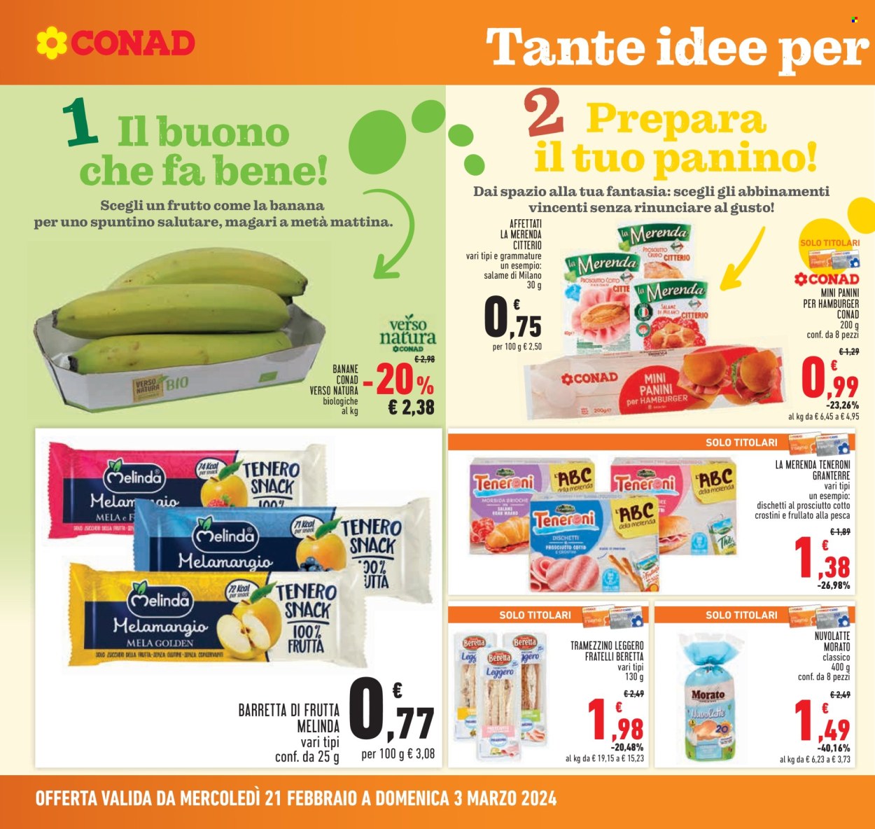 Volantino Conad - 21/2/2024 - 3/3/2024. Pagina 16