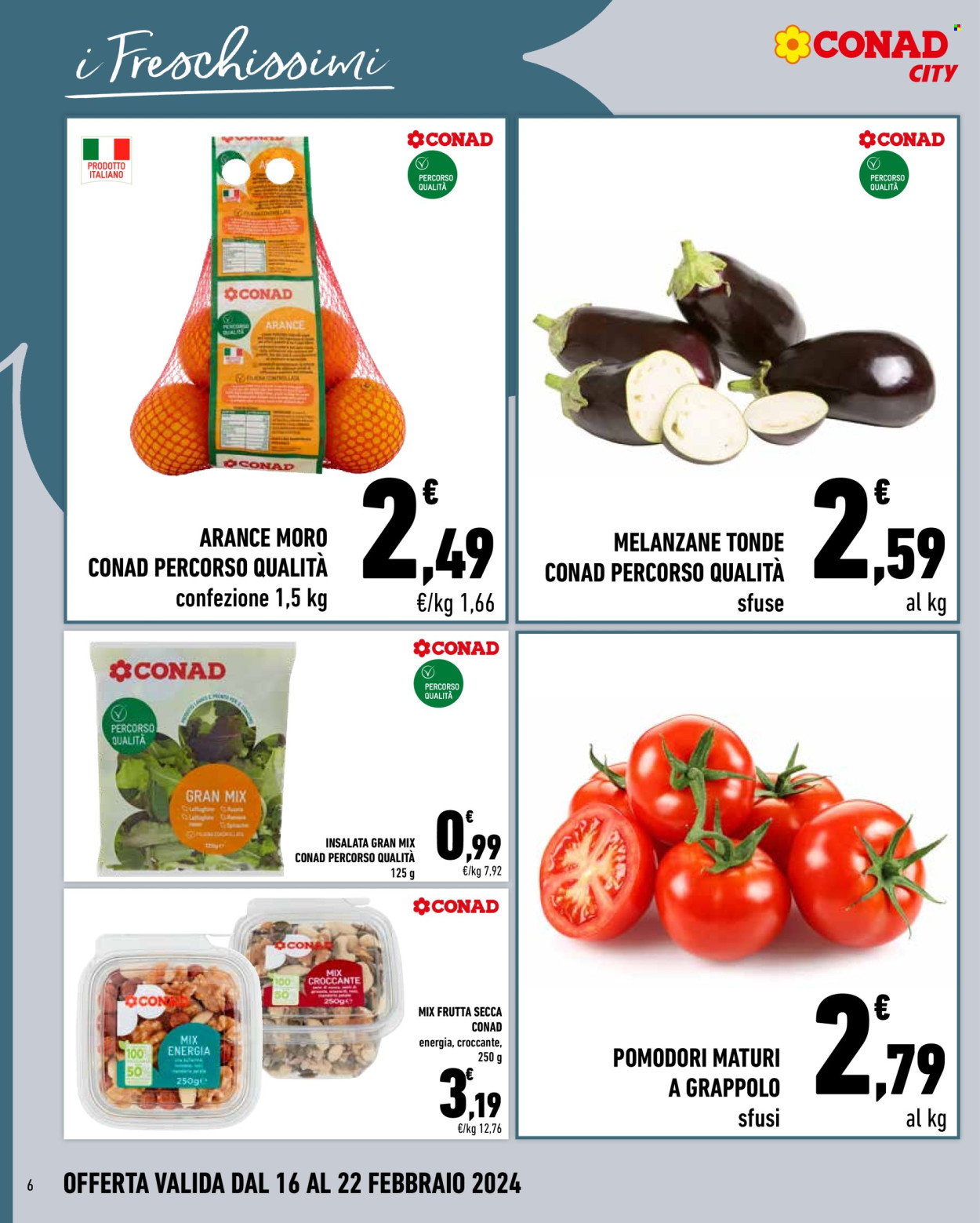 Volantino Conad City - 16/2/2024 - 22/2/2024. Pagina 6