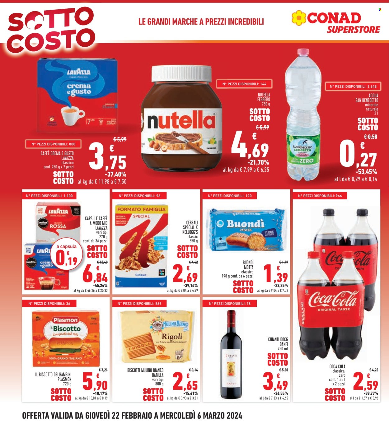 Volantino Conad Superstore - 22/2/2024 - 6/3/2024. Pagina 6