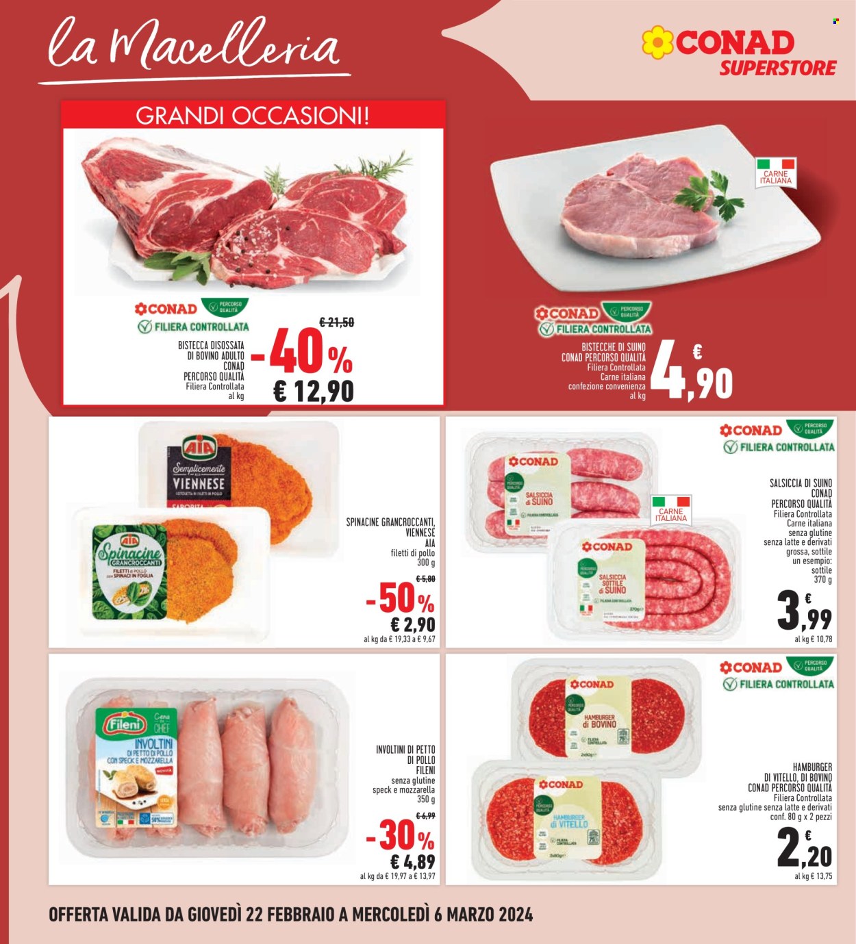 Volantino Conad Superstore - 22/2/2024 - 6/3/2024. Pagina 12