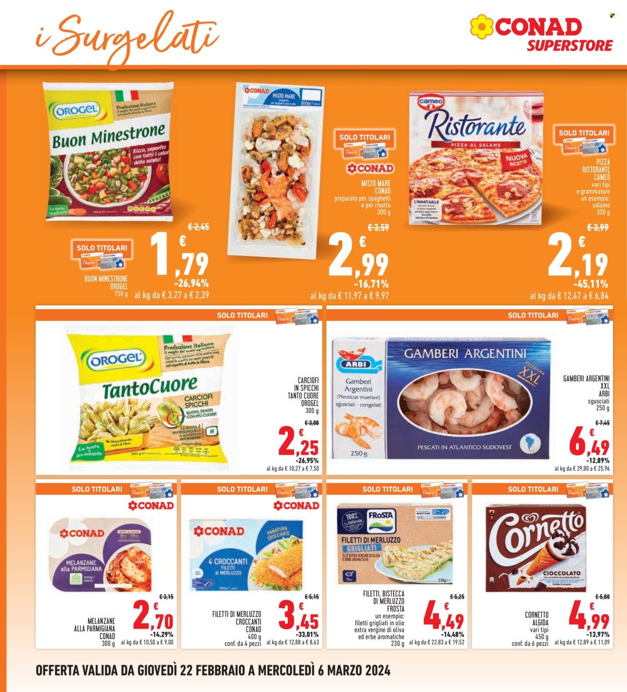 Volantino Conad Superstore - 22/2/2024 - 6/3/2024. Pagina 22