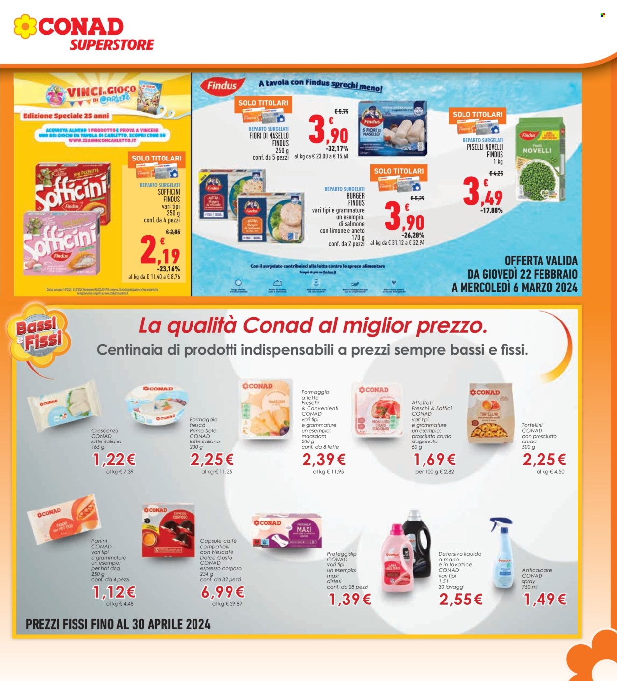 Volantino Conad Superstore - 22/2/2024 - 6/3/2024. Pagina 23
