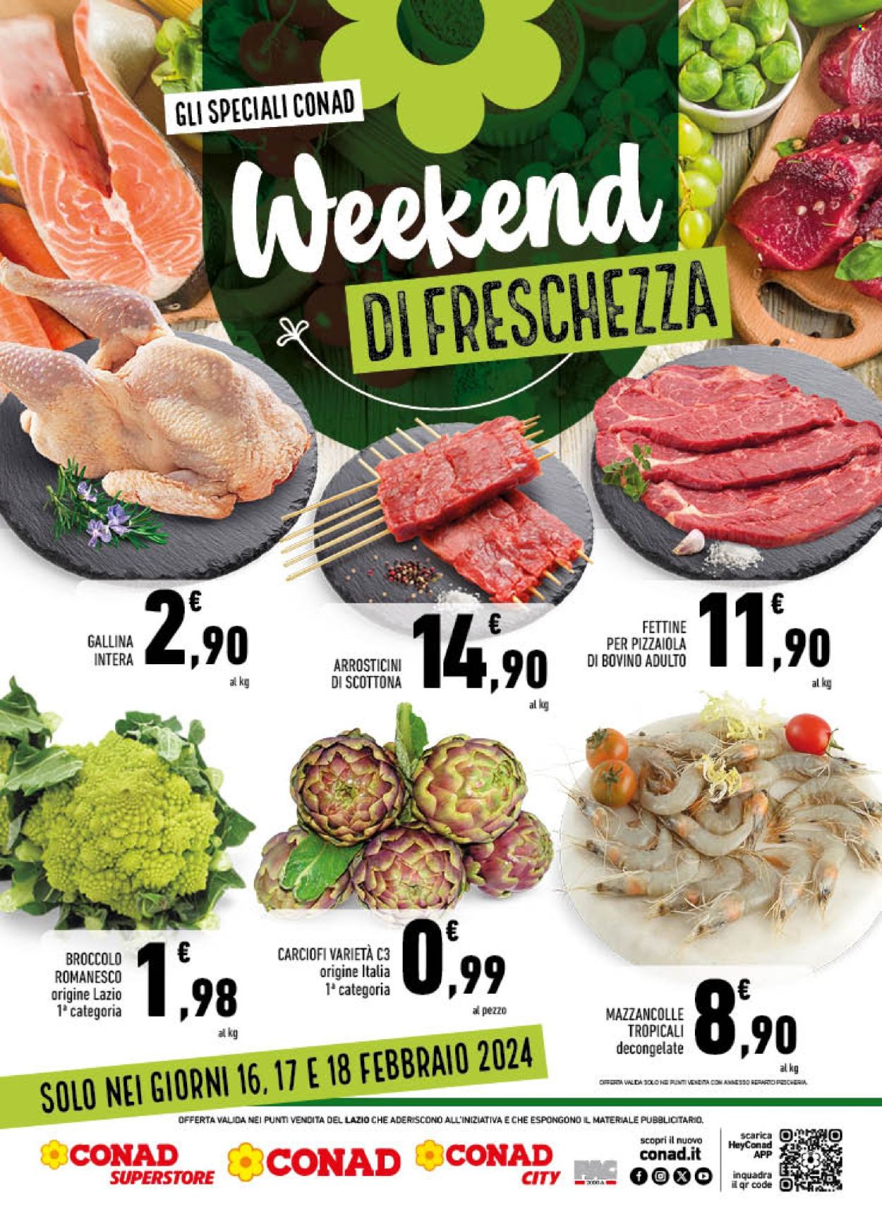 Volantino Conad - 16/2/2024 - 18/2/2024. Pagina 2
