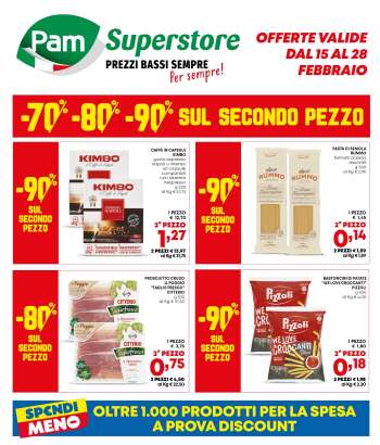 Volantino Pam Panorama - 15/2/2024 - 28/2/2024.