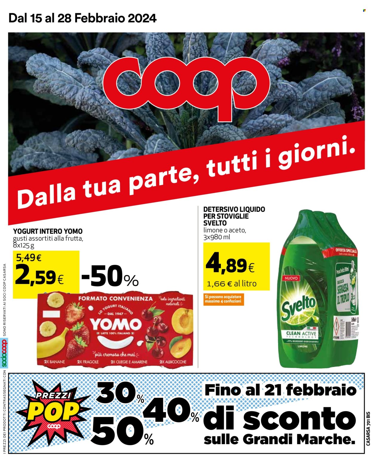Leták Coop - 15.2.2024 - 28.2.2024. Strana 1