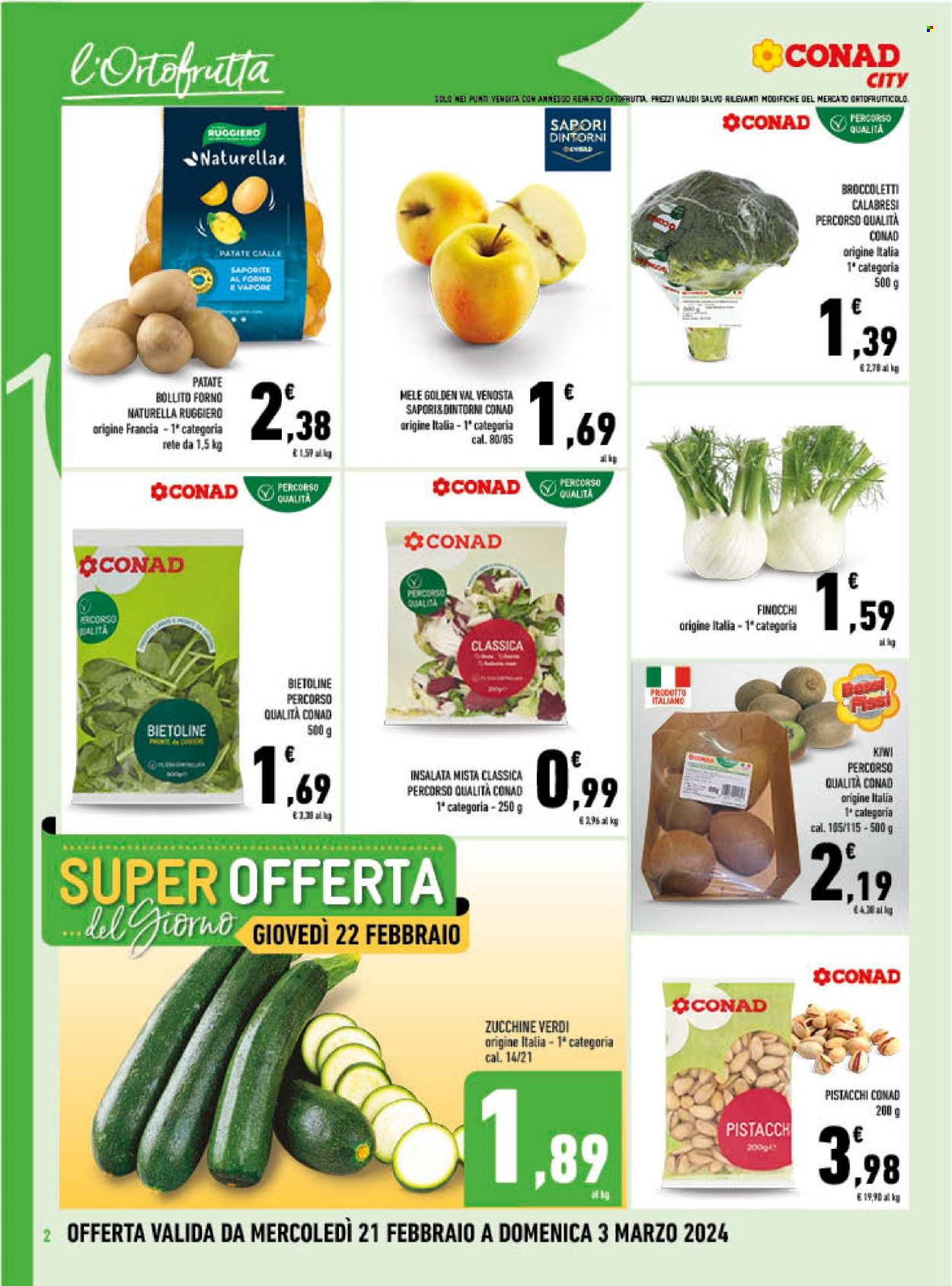 Leták Conad - 21.2.2024 - 3.3.2024. Strana 2