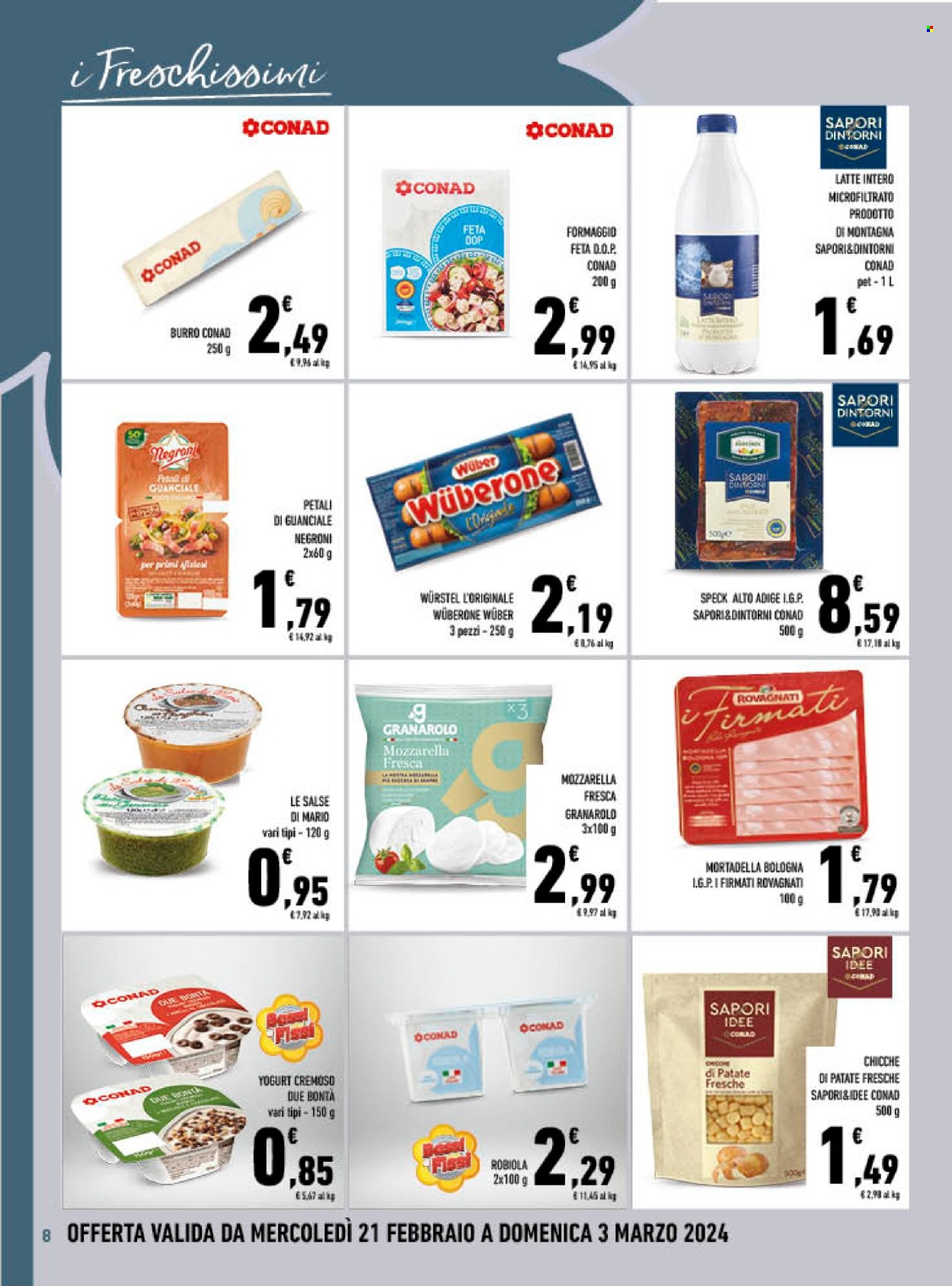 Leták Conad - 21.2.2024 - 3.3.2024. Strana 8