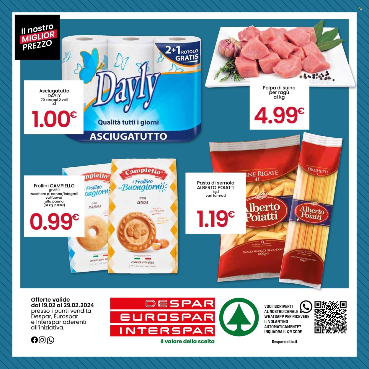 Volantino Eurospar - 19/2/2024 - 29/2/2024. Pagina 20