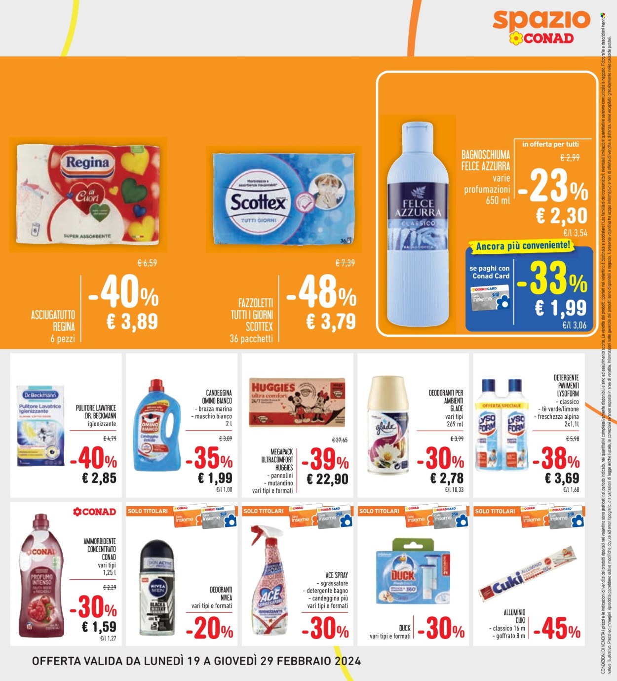 Volantino Spazio Conad - 19/2/2024 - 29/2/2024. Pagina 21