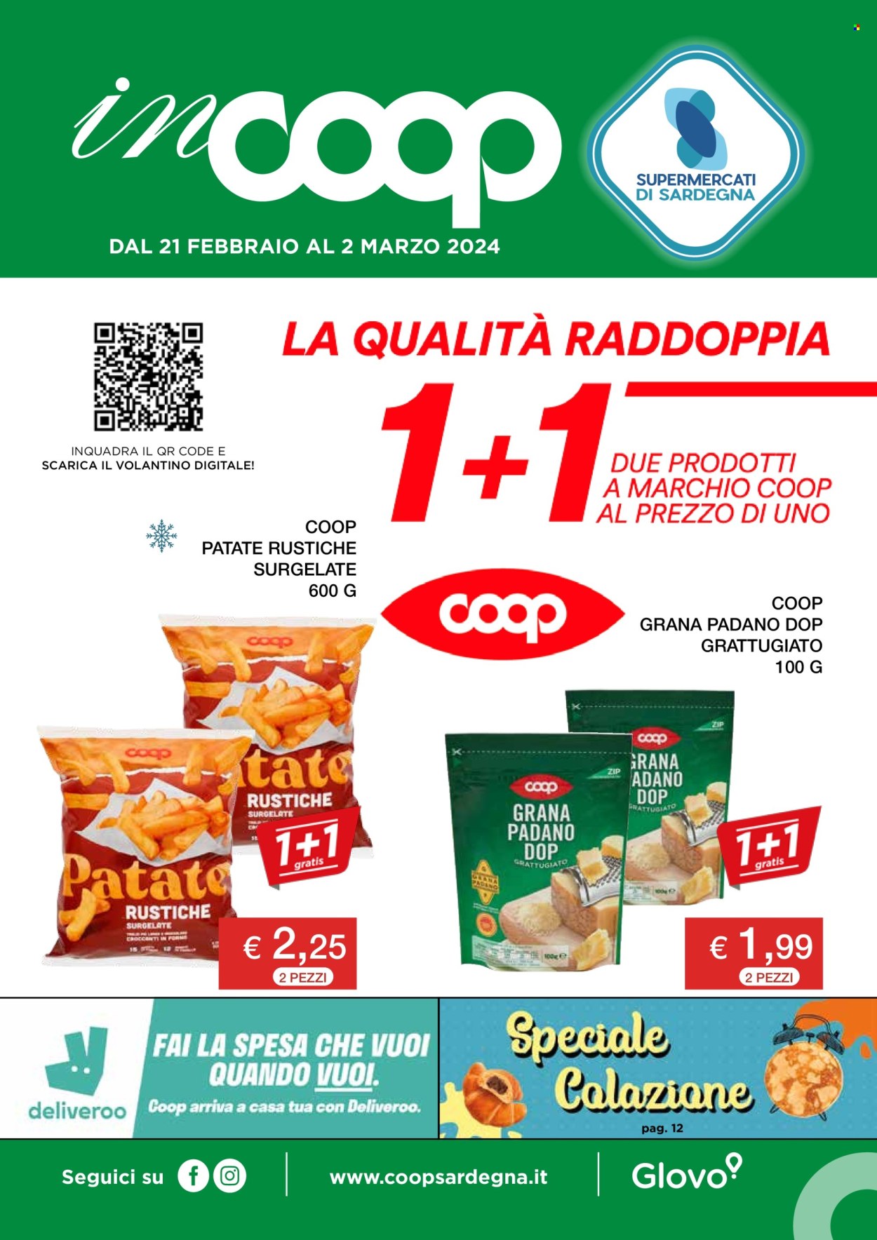 Volantino Coop - 21/2/2024 - 2/3/2024. Pagina 1