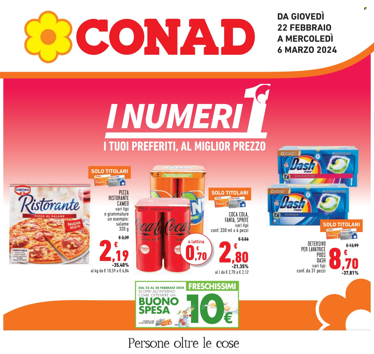 Volantino Conad - 22/2/2024 - 6/3/2024. Pagina 1