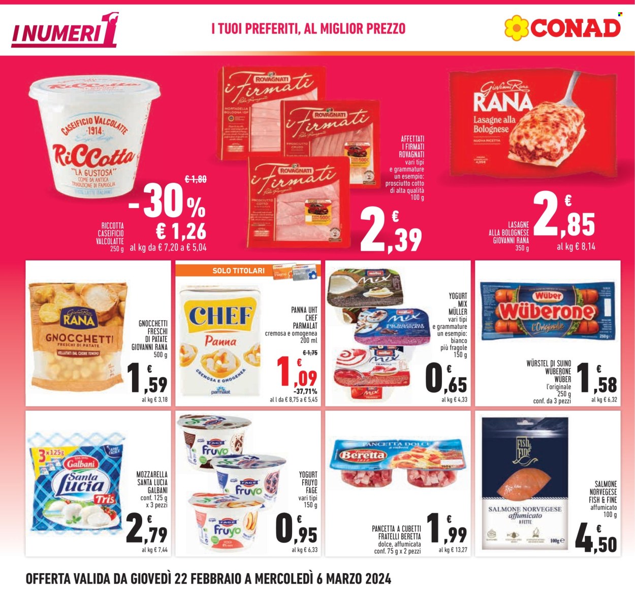 Volantino Conad - 22/2/2024 - 6/3/2024. Pagina 2