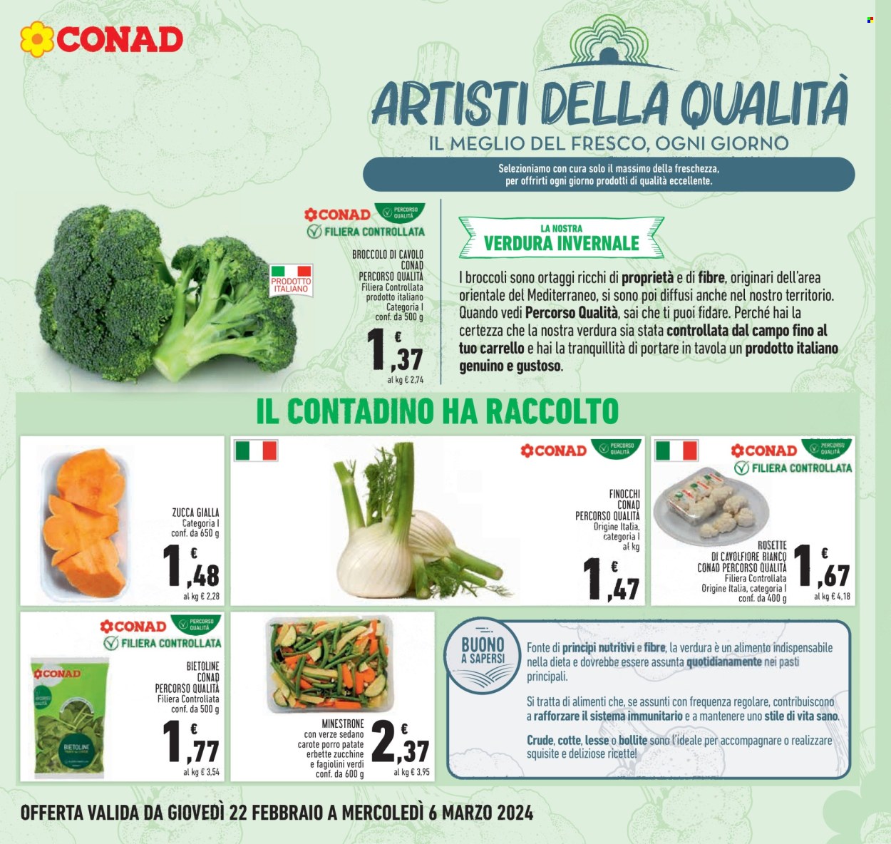 Volantino Conad - 22/2/2024 - 6/3/2024. Pagina 7
