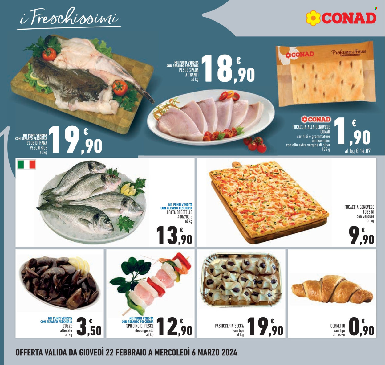 Volantino Conad - 22/2/2024 - 6/3/2024. Pagina 10