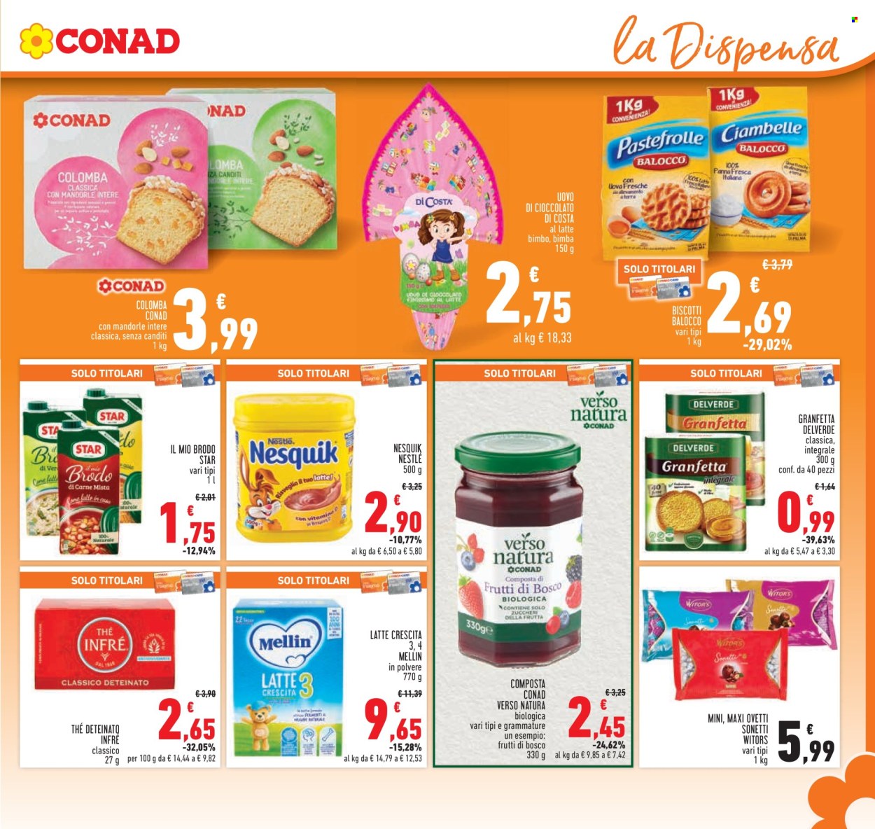 Volantino Conad - 22/2/2024 - 6/3/2024. Pagina 19