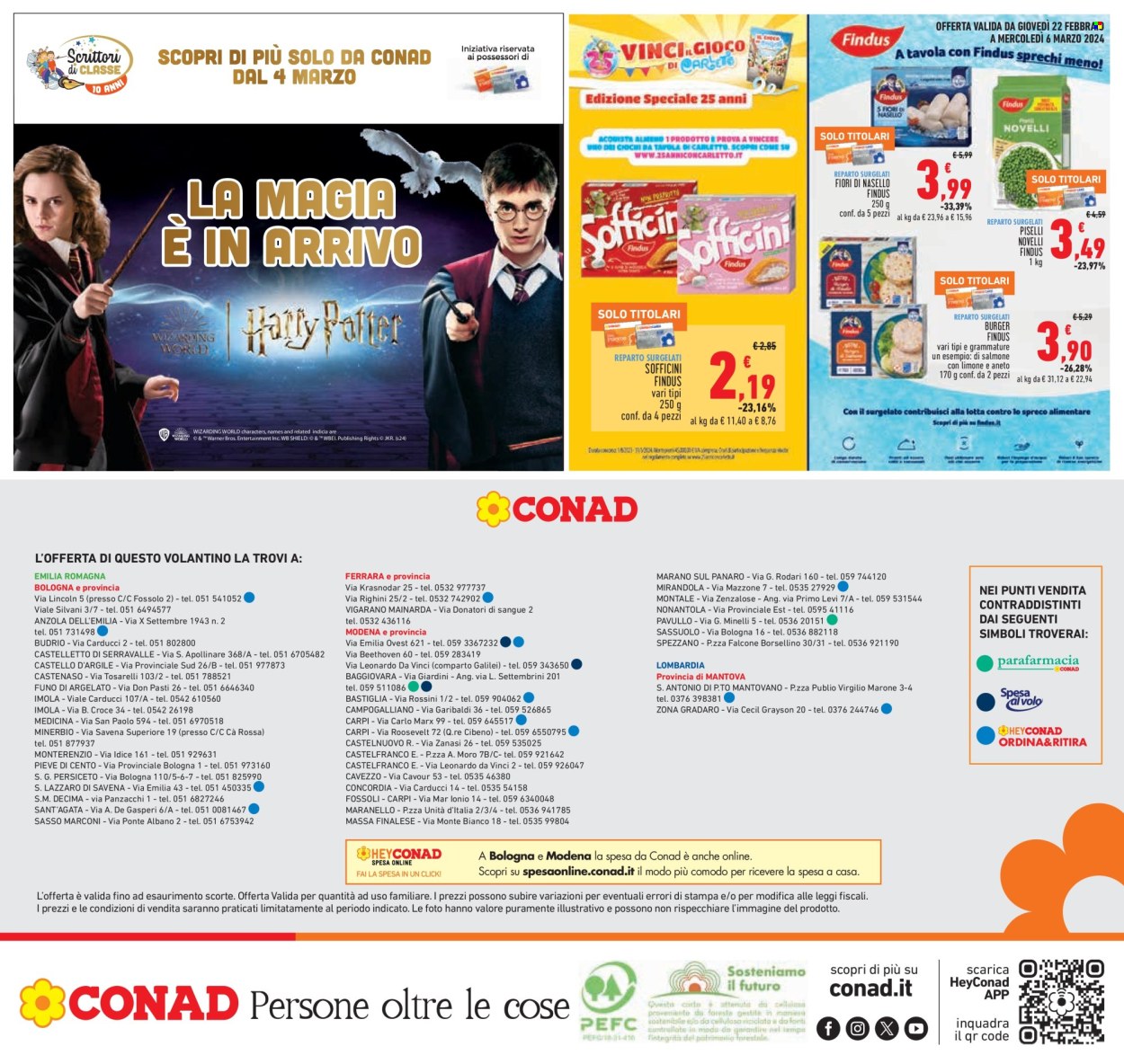 Volantino Conad - 22/2/2024 - 6/3/2024. Pagina 24