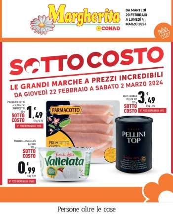 Volantino Margherita Conad - 20/2/2024 - 4/3/2024.