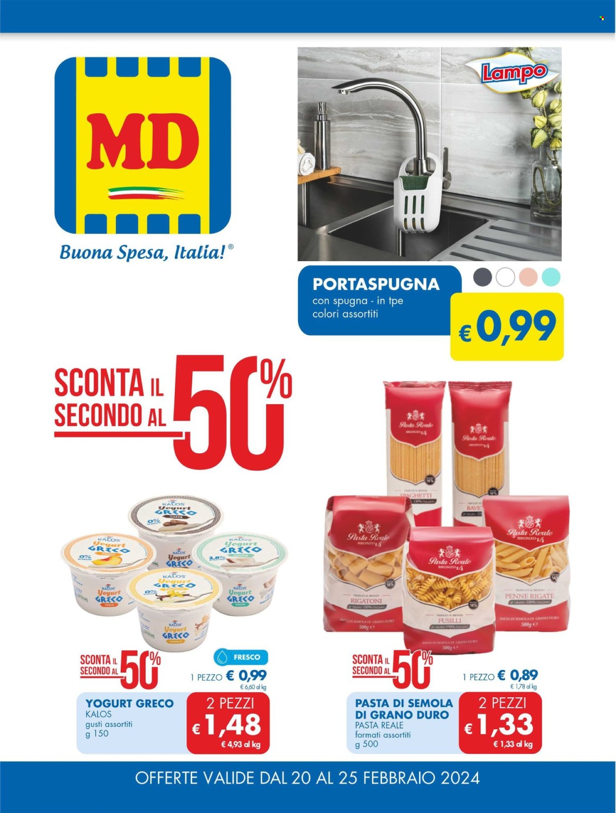 Leták MD Discount - 20.2.2024 - 25.2.2024. Strana 1