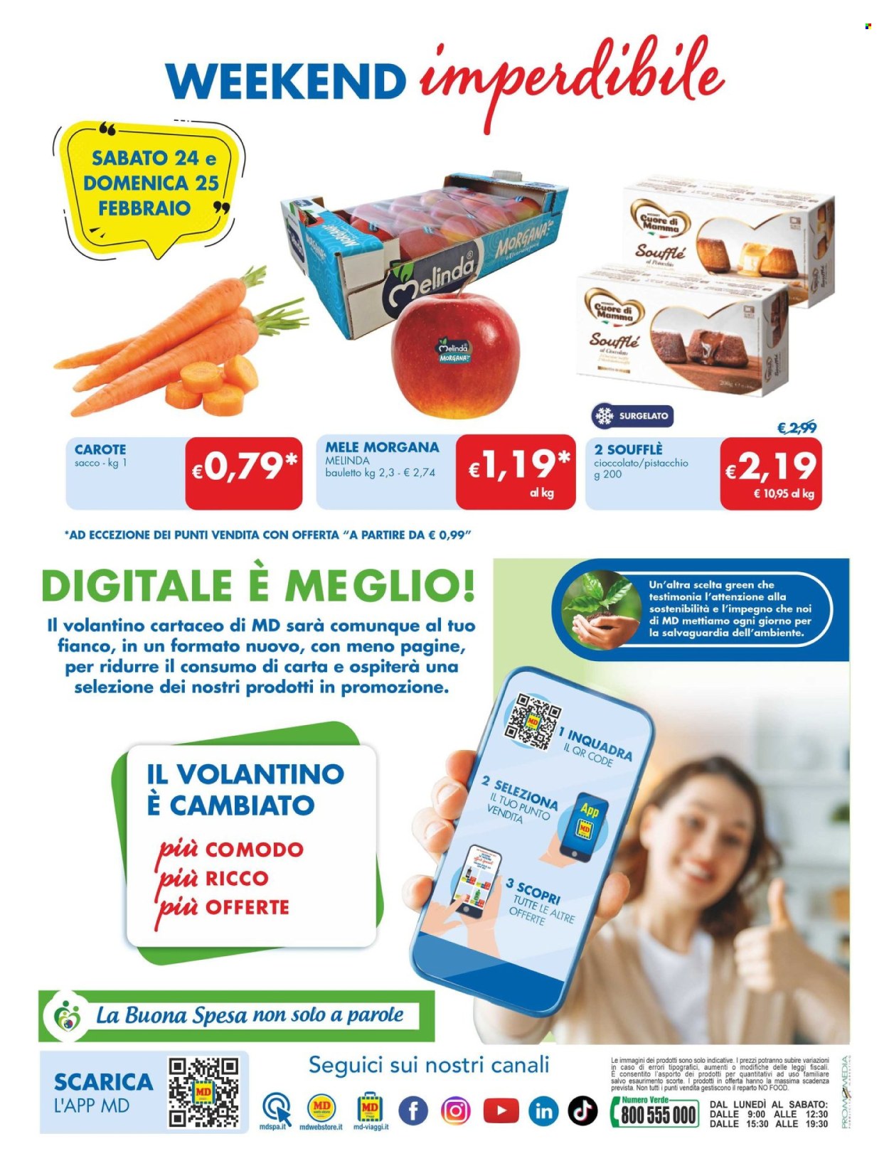 Volantino MD Discount - 20/2/2024 - 25/2/2024. Pagina 16