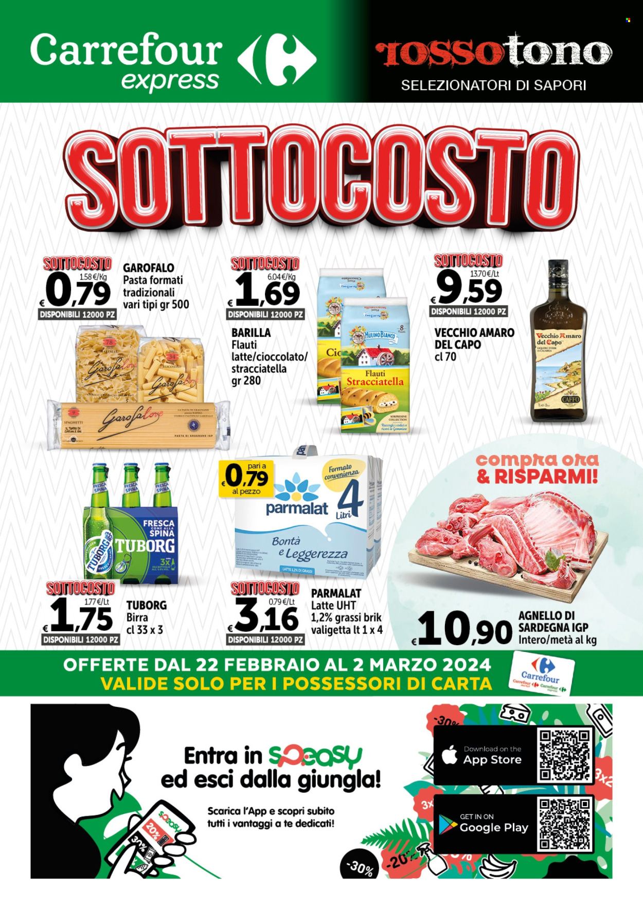 Volantino Carrefour - 22/2/2024 - 2/3/2024. Pagina 1