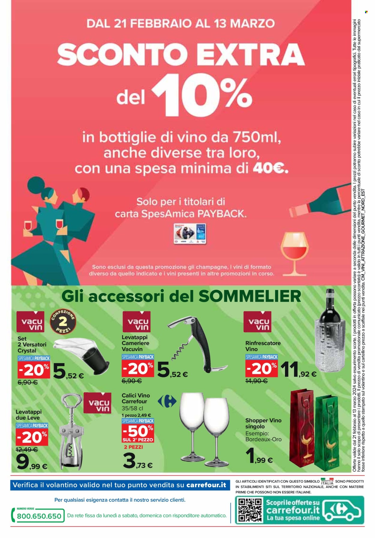 Volantino Carrefour - 21/2/2024 - 13/3/2024. Pagina 18
