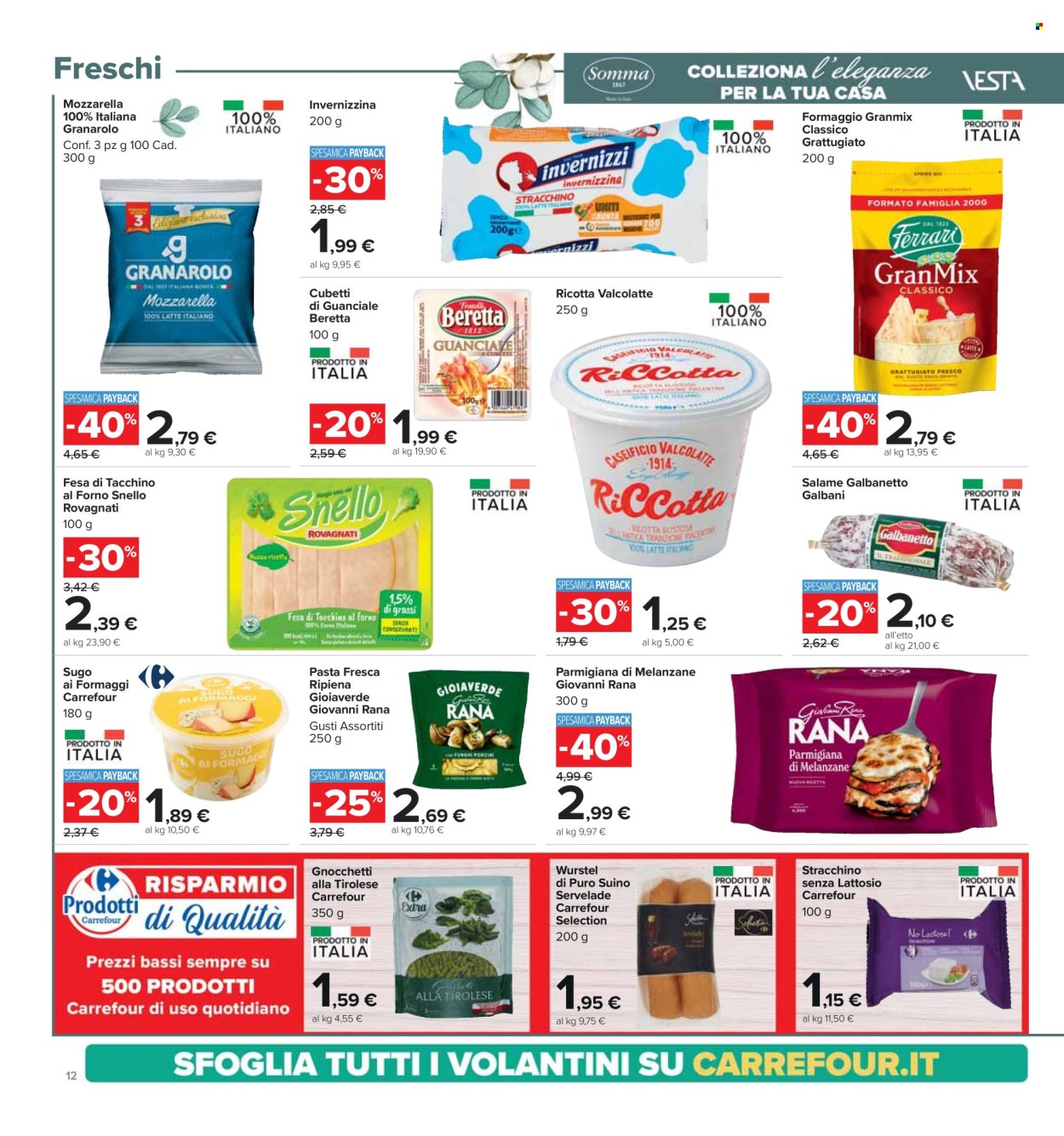 Volantino Carrefour - 22/2/2024 - 6/3/2024. Pagina 12