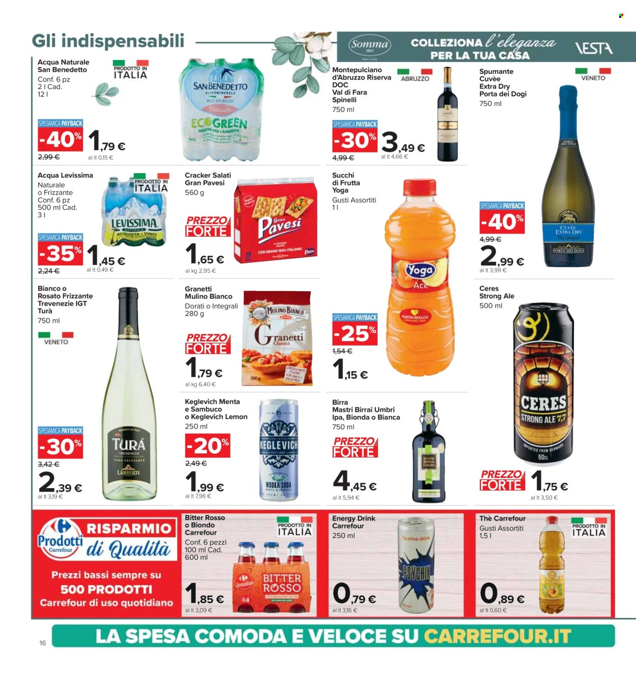 Leták Carrefour - 22.2.2024 - 6.3.2024. Strana 16