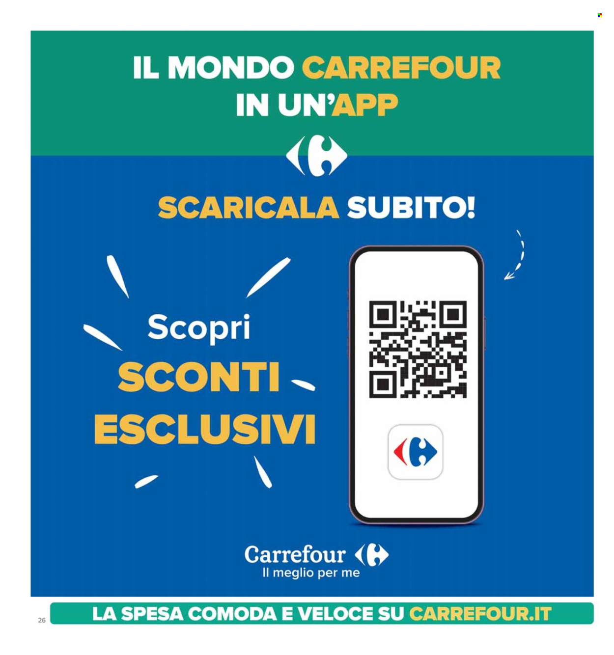 Volantino Carrefour - 22/2/2024 - 6/3/2024. Pagina 26