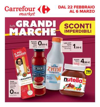 Volantino Carrefour - 22/2/2024 - 6/3/2024.