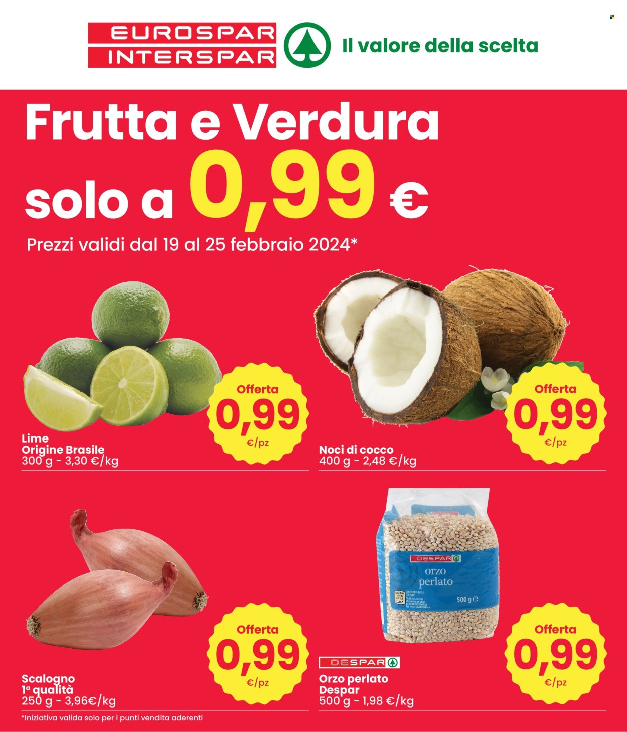 Volantino Eurospar - 19/2/2024 - 25/2/2024. Pagina 4