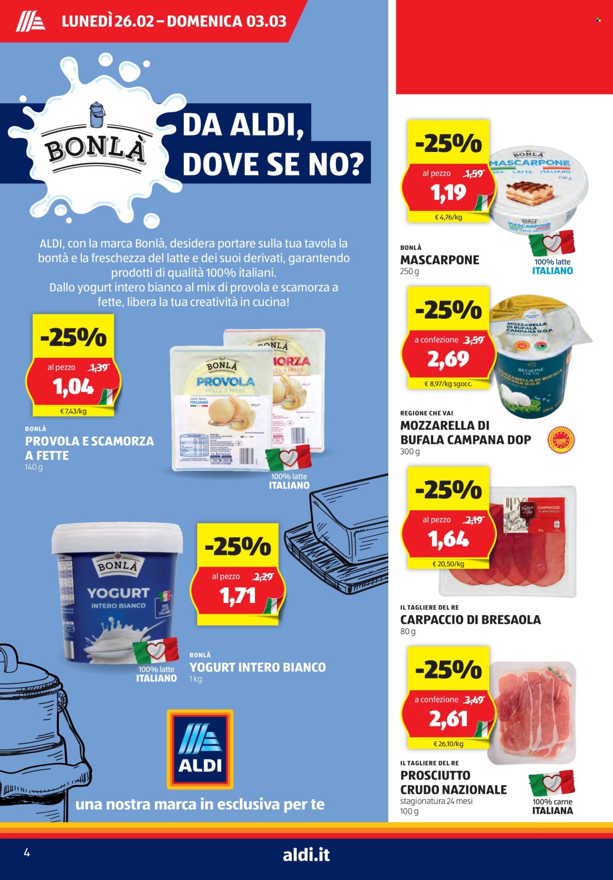 Volantino Aldi - 26/2/2024 - 3/3/2024. Pagina 4