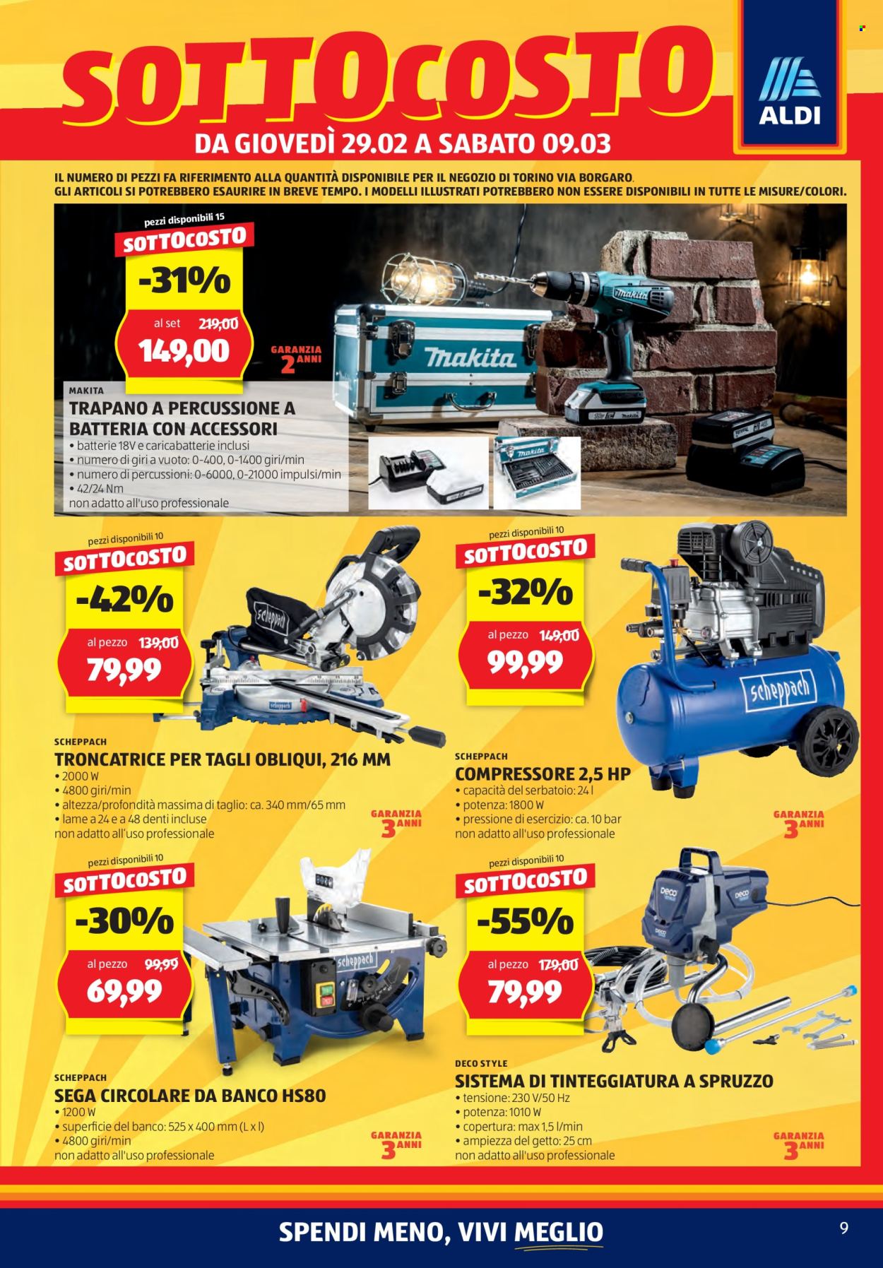 Volantino Aldi - 29/2/2024 - 9/3/2024. Pagina 9