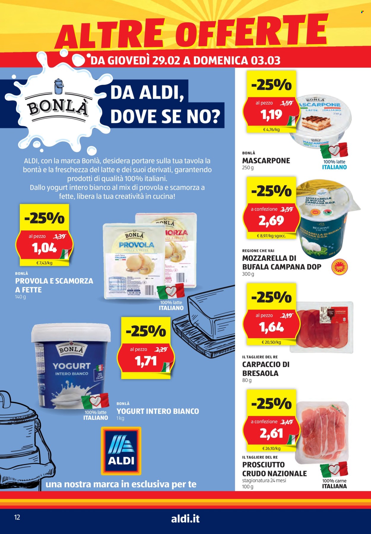 Volantino Aldi - 29/2/2024 - 9/3/2024. Pagina 12